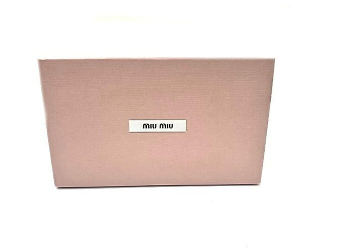 Cartera larga fruncida Miu Miu Matelassé Púrpura - vista 5