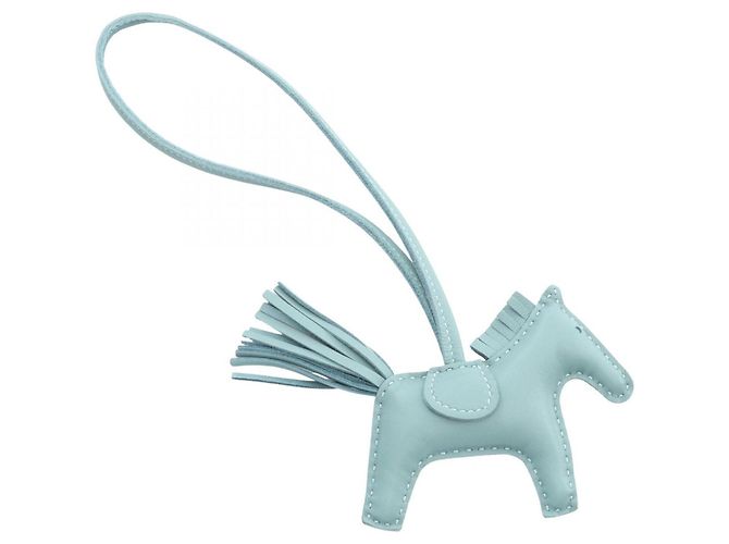 Hermès Accesorio Hermes Rodeo PM Ciel Charm Azul - vista 2