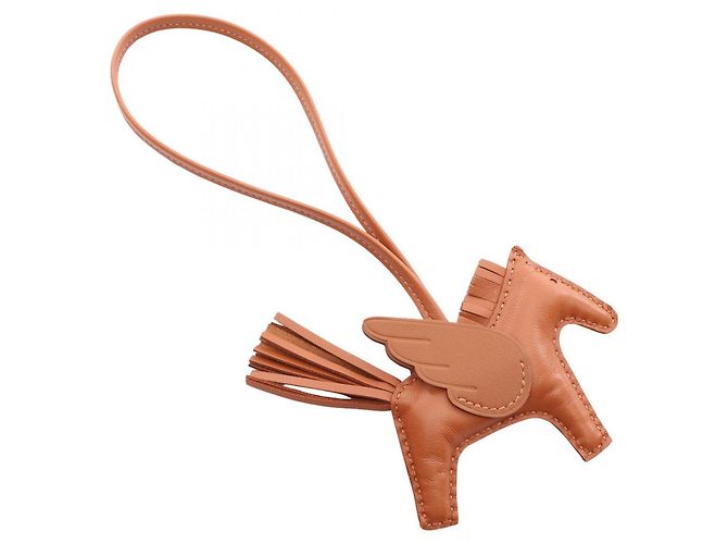 Hermès Hermes Rodeo Pegasus PM Gold Charm per borsa Marrone - vista 2