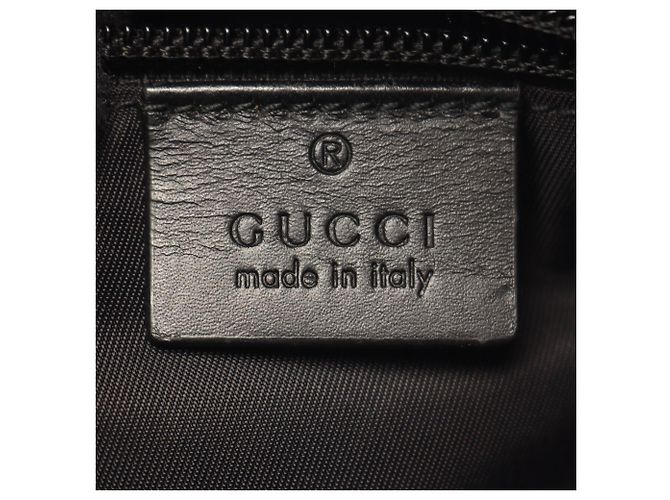 Borsa Messenger Piatta Gucci GG Supreme Web Stripe Nero Multicolore Beige - vista 4