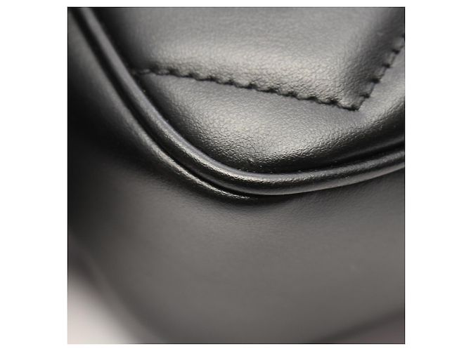 Borsa Mini Gucci GG Marmont Matelassé Nero - vista 5