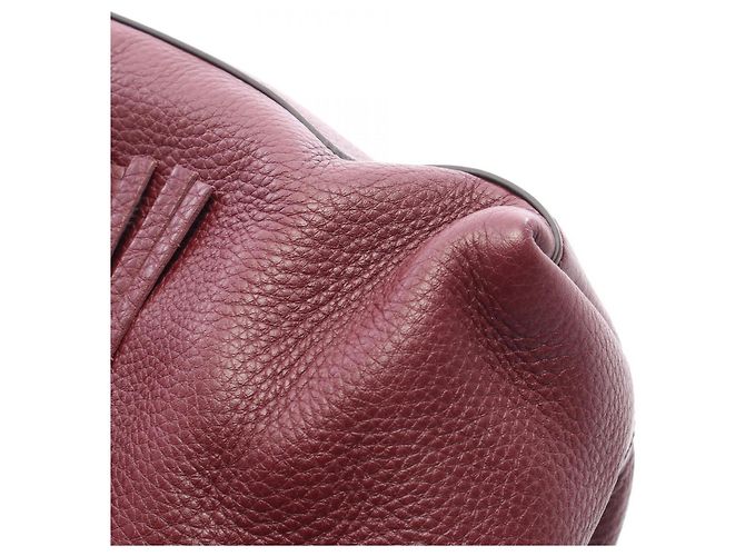 Bolso Tote 2-Way Gucci Soho Interlocking G Burdeos - vista 6