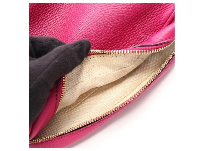 Gucci Soho Disco Bag Rosa Leder Pink - Ansicht 5