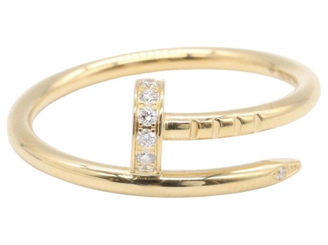 Anello Cartier Juste un Clou in oro rosa 18K D'oro - vista 2