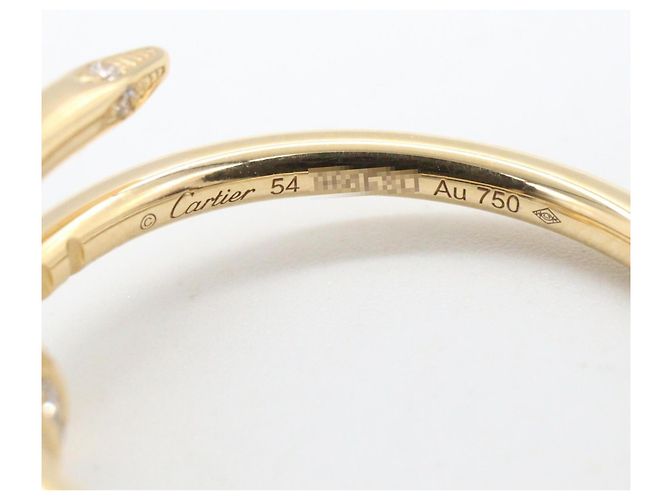 Anello Cartier Juste un Clou in oro rosa 18K D'oro - vista 4