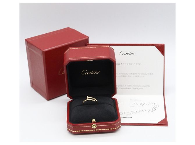 Anello Cartier Juste un Clou in oro rosa 18K D'oro - vista 7