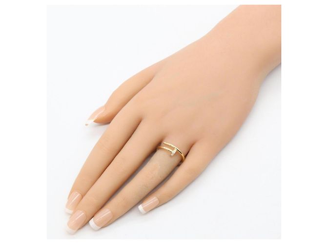 Anello Cartier Juste un Clou in oro rosa 18K D'oro - vista 8