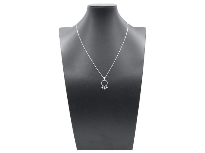 Collana Cartier Diamants Légers 4PD Argento - vista 5