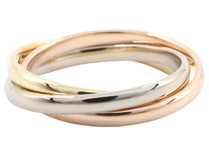 Cartier Trinity Ring SM Silber Golden - Ansicht 2