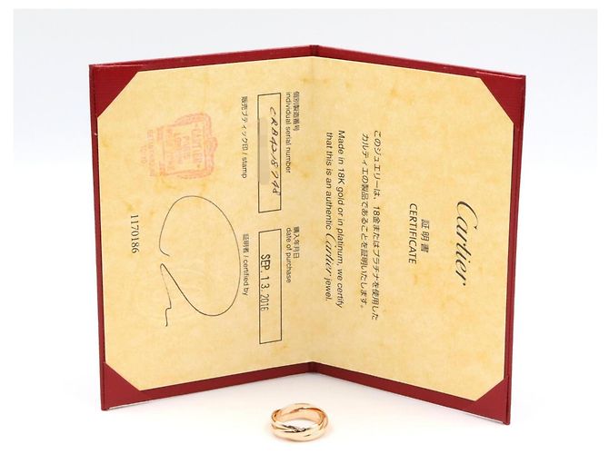 Anello Cartier Trinity in oro rosa 18K D'oro - vista 6