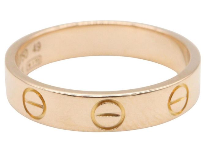 Anello Mini Love Cartier in oro rosa 18K D'oro - vista 2