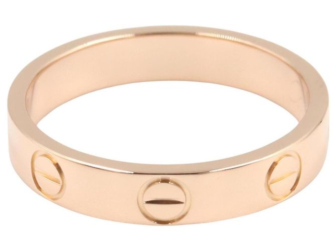 Anello Cartier Mini Love in oro rosa 18K D'oro - vista 2