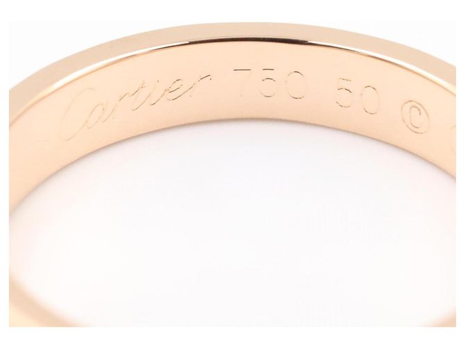 Anello Cartier Mini Love in oro rosa 18K D'oro - vista 3