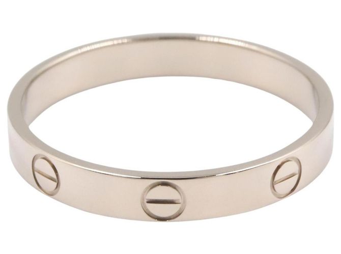 Anello Mini Love Cartier in oro bianco 18K Argento - vista 2