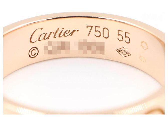 Anello Cartier Love in oro rosa 18K D'oro - vista 3