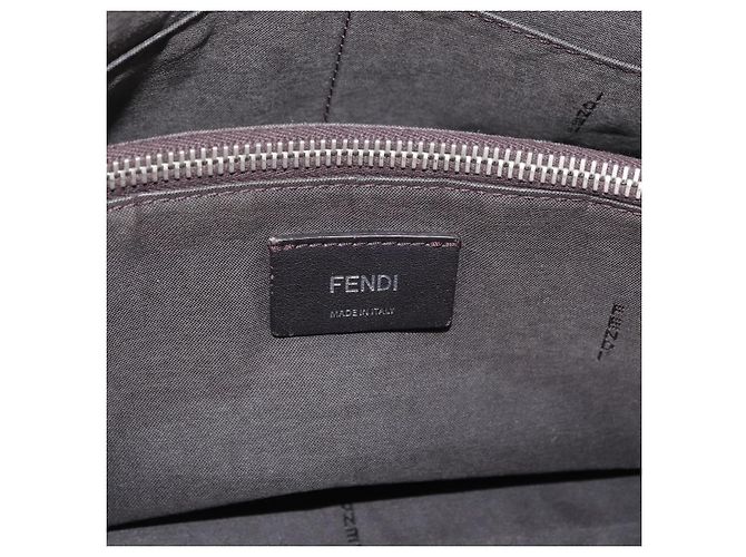 Fendi By The Way Satchel aus Leder Medium Lila - Ansicht 6