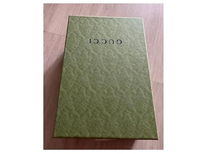 Sneakers Gucci Basket Demetra Verde Bianco Nero - vista 11
