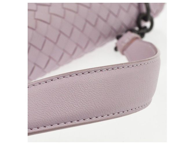 Bottega Veneta Olimpia Intrecciato Nappa Medium Porpora - vista 6