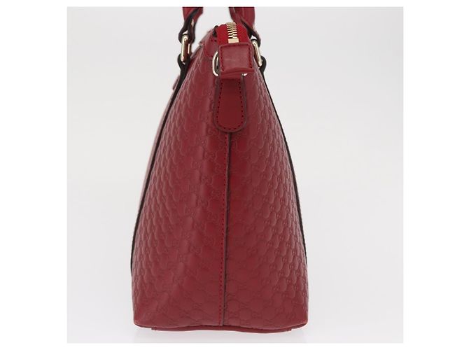 Gucci Margaux Microguccissima Leather Medium Rot - Ansicht 3