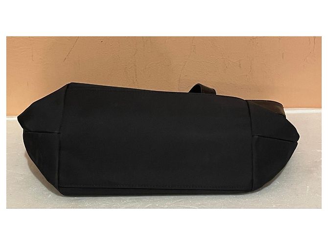 Borsa Tote Givenchy in Nylon Nero - vista 6
