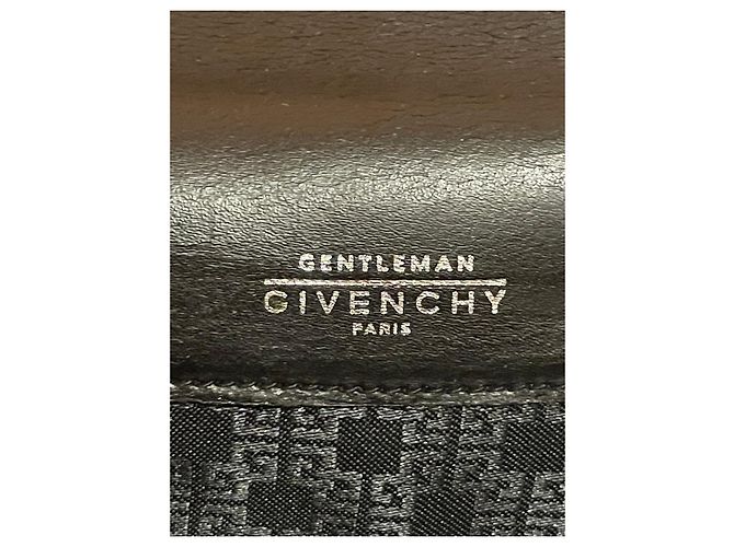Givenchy Gentleman Black Leather Shoulder Bag - view 6