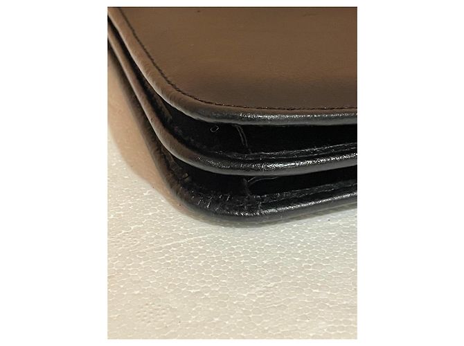Givenchy Gentleman Black Leather Shoulder Bag - view 9