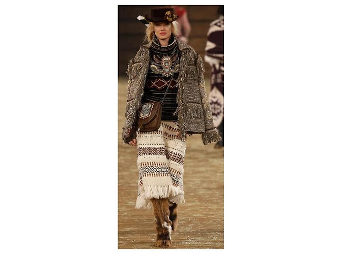 Guanti senza dita Chanel Paris Dallas 14A multicolore Marrone - vista 5