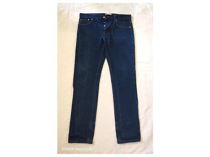 Autre Marque Jeans in denim Dark Wash AMI Alexandre Mattiussi Blu scuro - vista 2