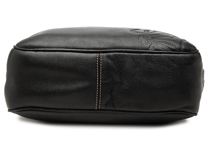 Borsa a tracolla Anagram in pelle nera LOEWE Nero - vista 3