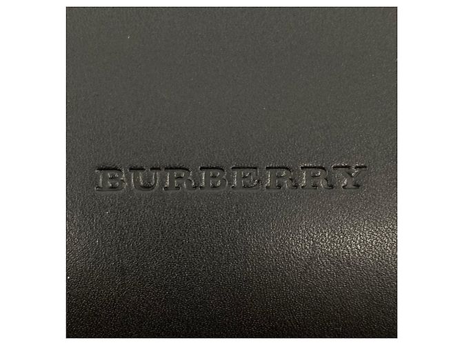 Borsa a mano Burberry in pelle nera Nero - vista 11