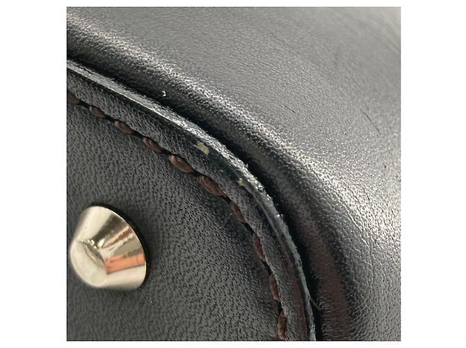Borsa a mano Burberry in pelle nera Nero - vista 15