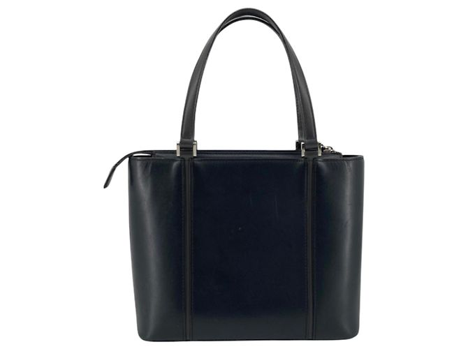Borsa a mano Burberry in pelle nera Nero - vista 3