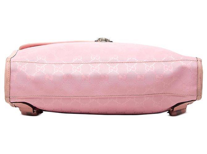 Mochila Gucci GG Estampada Rosa - vista 3