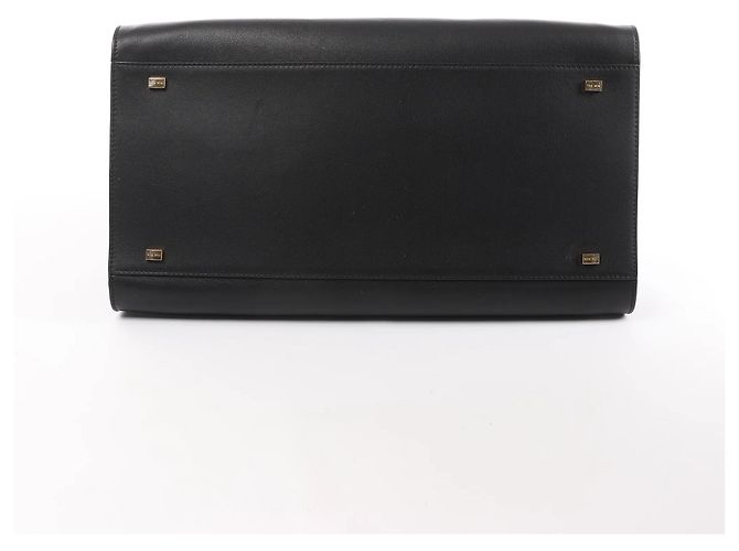 Borsa in pelle Soft Margaux 15 The Row in nero Beige - vista 6