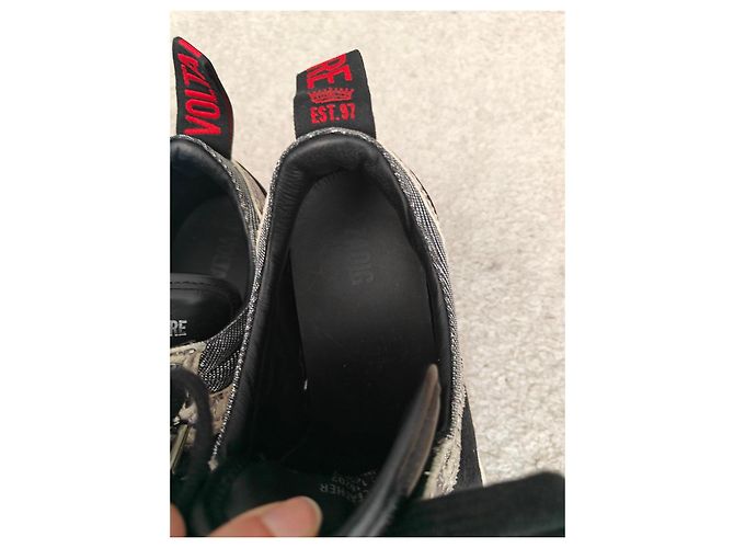 Sneakers Zadig & Voltaire in pelle e pitone Nero Stampa python - vista 3