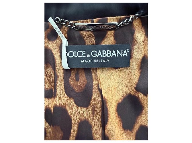 Dolce & Gabbana Tailleur in Raso Nero - vista 4