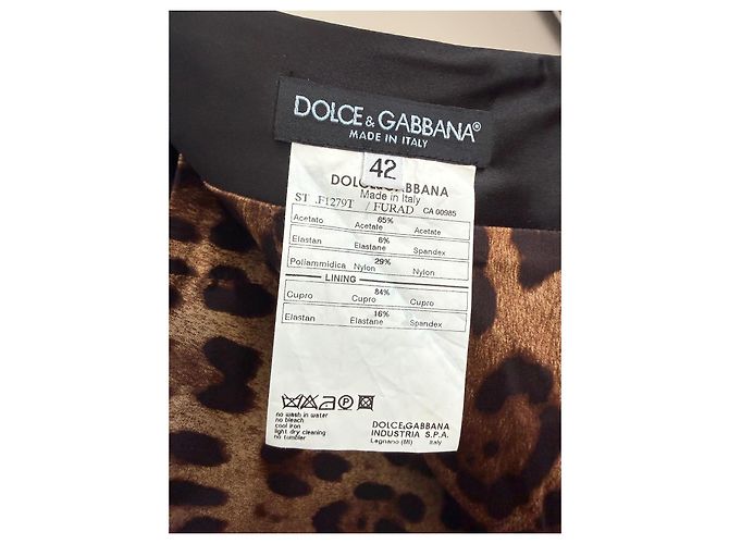 Dolce & Gabbana Tailleur in Raso Nero - vista 6