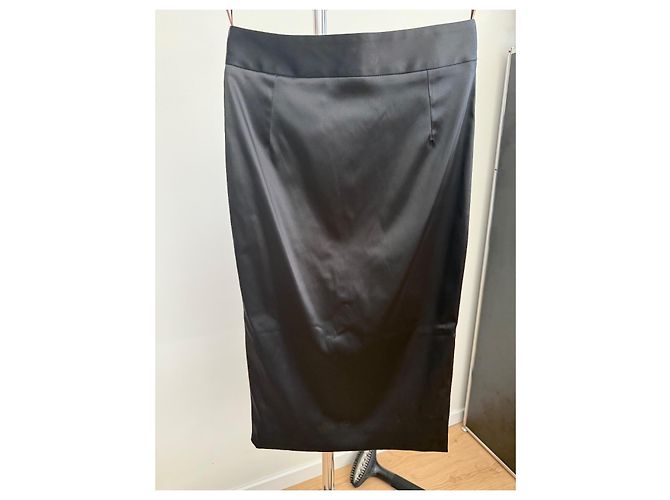 Dolce & Gabbana Tailleur in Raso Nero - vista 9
