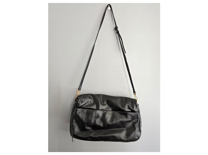 Pinko Love Bag Click Soft Borsa a tracolla pelle verniciata nera Nero - vista 10