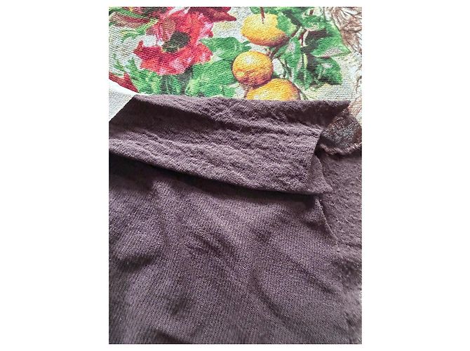 Jean Paul Gaultier Mesh Maxirock mit Blumenprint Braun Mehrfarben - Ansicht 8