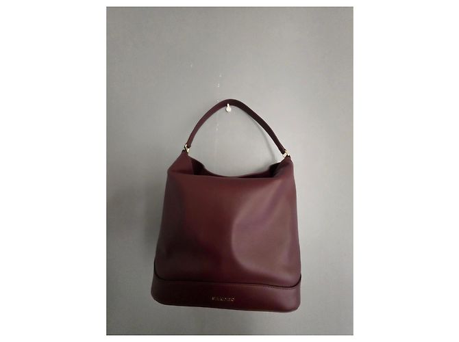 Sandro Borsa a Secchiello Tangoso in Pelle Bordeaux Bordò - vista 10