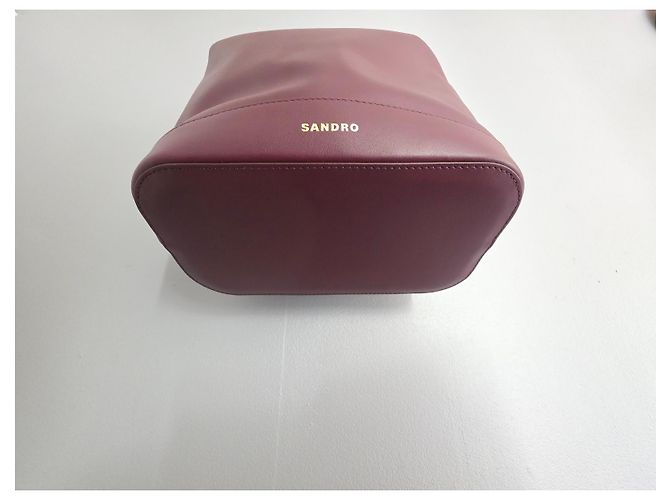 Sandro Borsa a Secchiello Tangoso in Pelle Bordeaux Bordò - vista 11