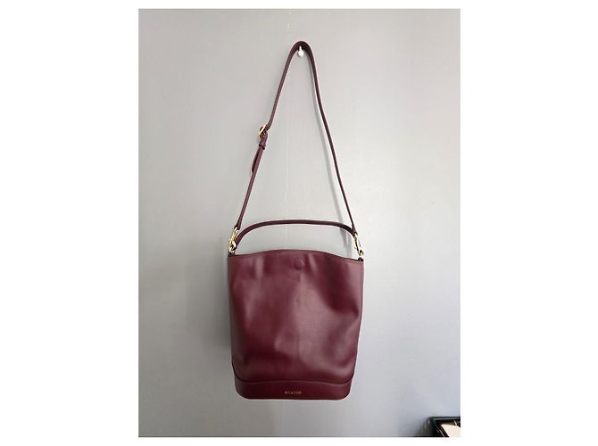 Sandro Borsa a Secchiello Tangoso in Pelle Bordeaux Bordò - vista 12