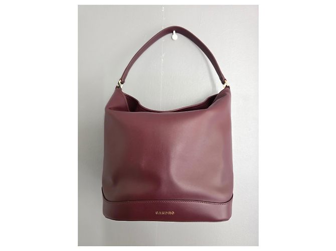 Sandro Borsa a Secchiello Tangoso in Pelle Bordeaux Bordò - vista 13