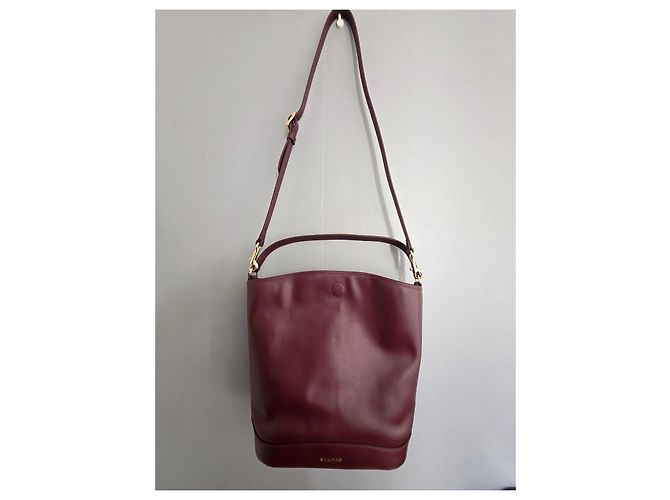 Sandro Borsa a Secchiello Tangoso in Pelle Bordeaux Bordò - vista 14