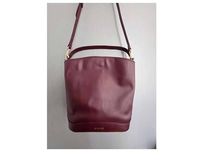 Sandro Borsa a Secchiello Tangoso in Pelle Bordeaux Bordò - vista 15