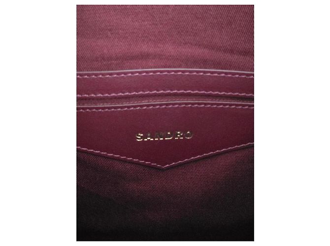 Sandro Borsa a Secchiello Tangoso in Pelle Bordeaux Bordò - vista 17
