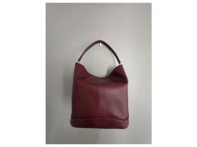 Sandro Borsa a Secchiello Tangoso in Pelle Bordeaux Bordò - vista 9