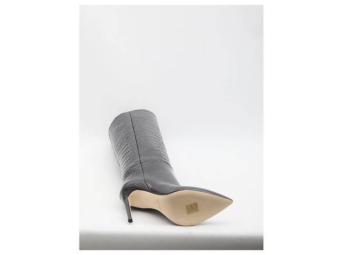 Paris Texas Botas de tacón de aguja Charcoal 105 Negro - vista 4