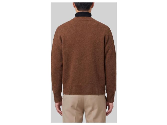Ami Paris Ami de Coeur Cardigan Braun - Ansicht 3